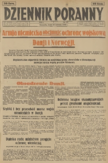 Dziennik Poranny. R.1, 1940, nr 34