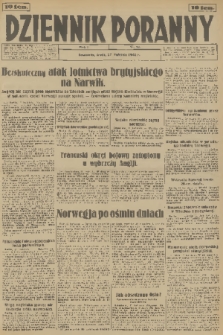 Dziennik Poranny. R.1, 1940, nr 40
