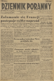 Dziennik Poranny. R.1, 1940, nr 91