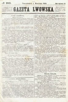 Gazeta Lwowska. 1864, nr 203