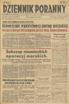 Dziennik Poranny. R.1, 1940, nr 114
