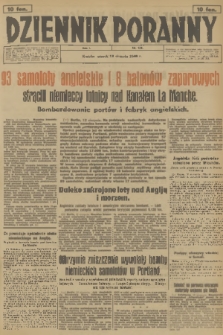 Dziennik Poranny. R.1, 1940, nr 138