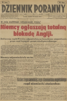 Dziennik Poranny. R.1, 1940, nr 143