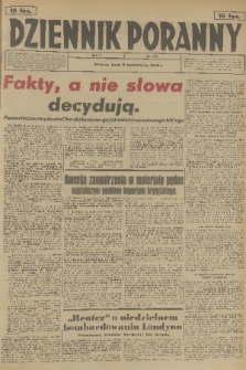 Dziennik Poranny. R.1, 1940, nr 187