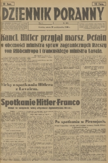 Dziennik Poranny. R.1, 1940, nr 202