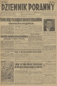 Dziennik Poranny. R.2, 1941, nr 9