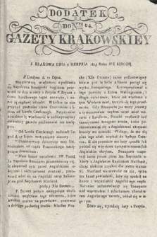 Gazeta Krakowska. 1815 , nr 64