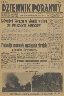 Dziennik Poranny. R.2, 1941, nr 148