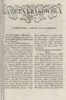 Gazeta Krakowska. 1815 , nr 65