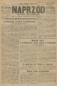 Naprzód : organ Polskiej Partji Socjalistycznej. 1925, nr 3