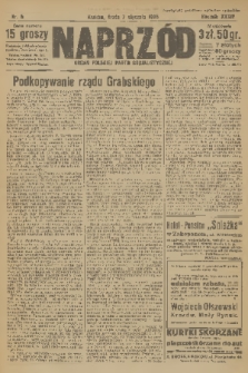 Naprzód : organ Polskiej Partji Socjalistycznej. 1925, nr 5