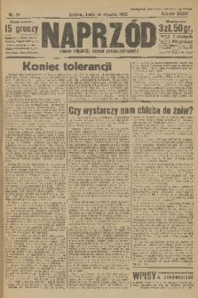 Naprzód : organ Polskiej Partji Socjalistycznej. 1925, nr 10