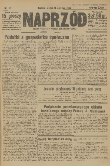 Naprzód : organ Polskiej Partji Socjalistycznej. 1925, nr 12