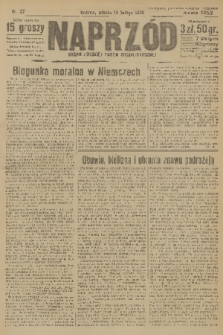 Naprzód : organ Polskiej Partji Socjalistycznej. 1925, nr 37