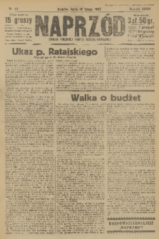 Naprzód : organ Polskiej Partji Socjalistycznej. 1925, nr 40