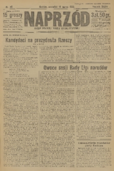 Naprzód : organ Polskiej Partji Socjalistycznej. 1925, nr 65