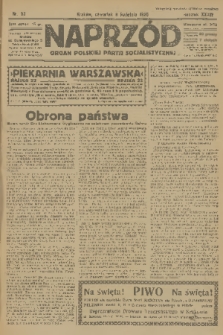 Naprzód : organ Polskiej Partji Socjalistycznej. 1925, nr 83