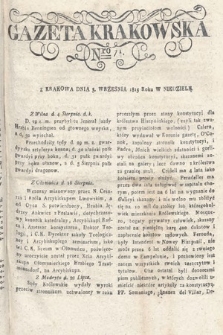 Gazeta Krakowska. 1815 , nr 71