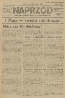 Naprzód : organ Polskiej Partji Socjalistycznej. 1925, nr 94