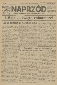 Naprzód : organ Polskiej Partji Socjalistycznej. 1925, nr 95