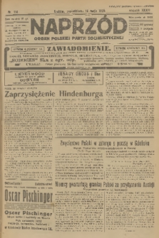 Naprzód : organ Polskiej Partji Socjalistycznej. 1925, nr 114