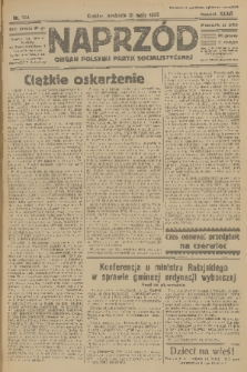 Naprzód : organ Polskiej Partji Socjalistycznej. 1925, nr 124