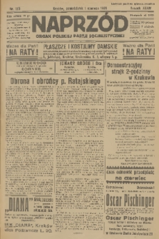 Naprzód : organ Polskiej Partji Socjalistycznej. 1925, nr 125