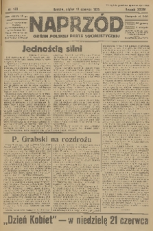 Naprzód : organ Polskiej Partji Socjalistycznej. 1925, nr 133