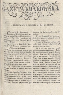 Gazeta Krakowska. 1815 , nr 72