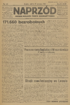 Naprzód : organ Polskiej Partji Socjalistycznej. 1925, nr 145