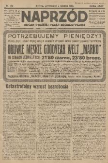 Naprzód : organ Polskiej Partji Socjalistycznej. 1925, nr 176