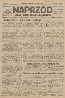 Naprzód : organ Polskiej Partji Socjalistycznej. 1925, nr 192