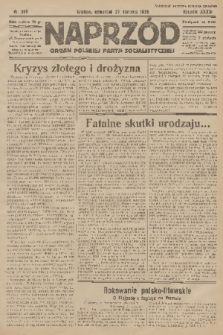 Naprzód : organ Polskiej Partji Socjalistycznej. 1925, nr 195