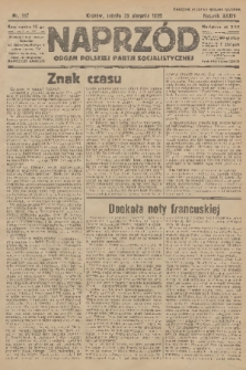 Naprzód : organ Polskiej Partji Socjalistycznej. 1925, nr 197