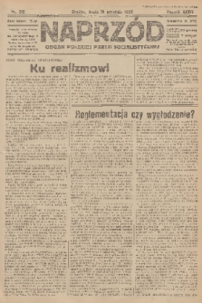 Naprzód : organ Polskiej Partji Socjalistycznej. 1925, nr 212