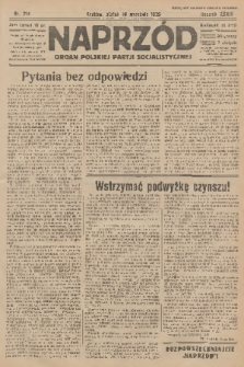 Naprzód : organ Polskiej Partji Socjalistycznej. 1925, nr 214