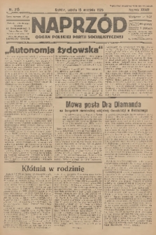 Naprzód : organ Polskiej Partji Socjalistycznej. 1925, nr 215