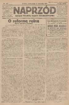 Naprzód : organ Polskiej Partji Socjalistycznej. 1925, nr 217