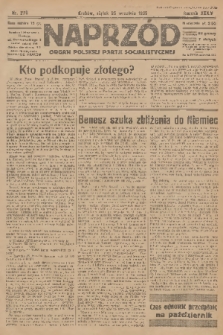 Naprzód : organ Polskiej Partji Socjalistycznej. 1925, nr 220