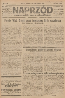 Naprzód : organ Polskiej Partji Socjalistycznej. 1925, nr 228