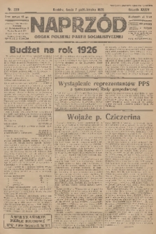 Naprzód : organ Polskiej Partji Socjalistycznej. 1925, nr 230