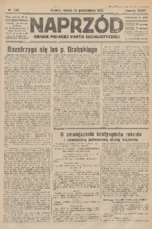 Naprzód : organ Polskiej Partji Socjalistycznej. 1925, nr 245