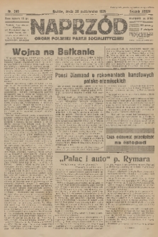 Naprzód : organ Polskiej Partji Socjalistycznej. 1925, nr 248