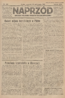 Naprzód : organ Polskiej Partji Socjalistycznej. 1925, nr 249