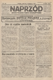 Naprzód : organ Polskiej Partji Socjalistycznej. 1925, nr 261