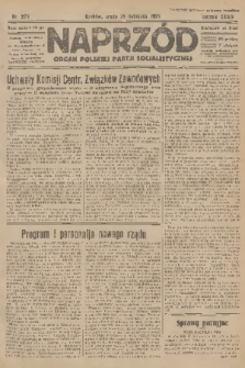 Naprzód : organ Polskiej Partji Socjalistycznej. 1925, nr 272