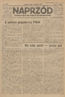 Naprzód : organ Polskiej Partji Socjalistycznej. 1925, nr 278