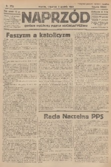 Naprzód : organ Polskiej Partji Socjalistycznej. 1925, nr 279