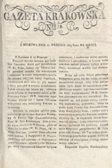 Gazeta Krakowska. 1815 , nr 78