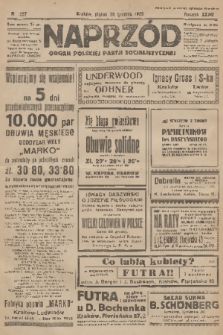 Naprzód : organ Polskiej Partji Socjalistycznej. 1925, nr 297